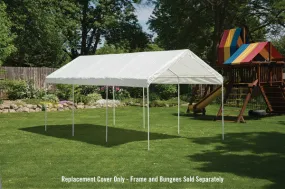 10x20 ft SuperMax Heavy Duty Eight Leg Gazebo Canopy Tent Replacement Cover