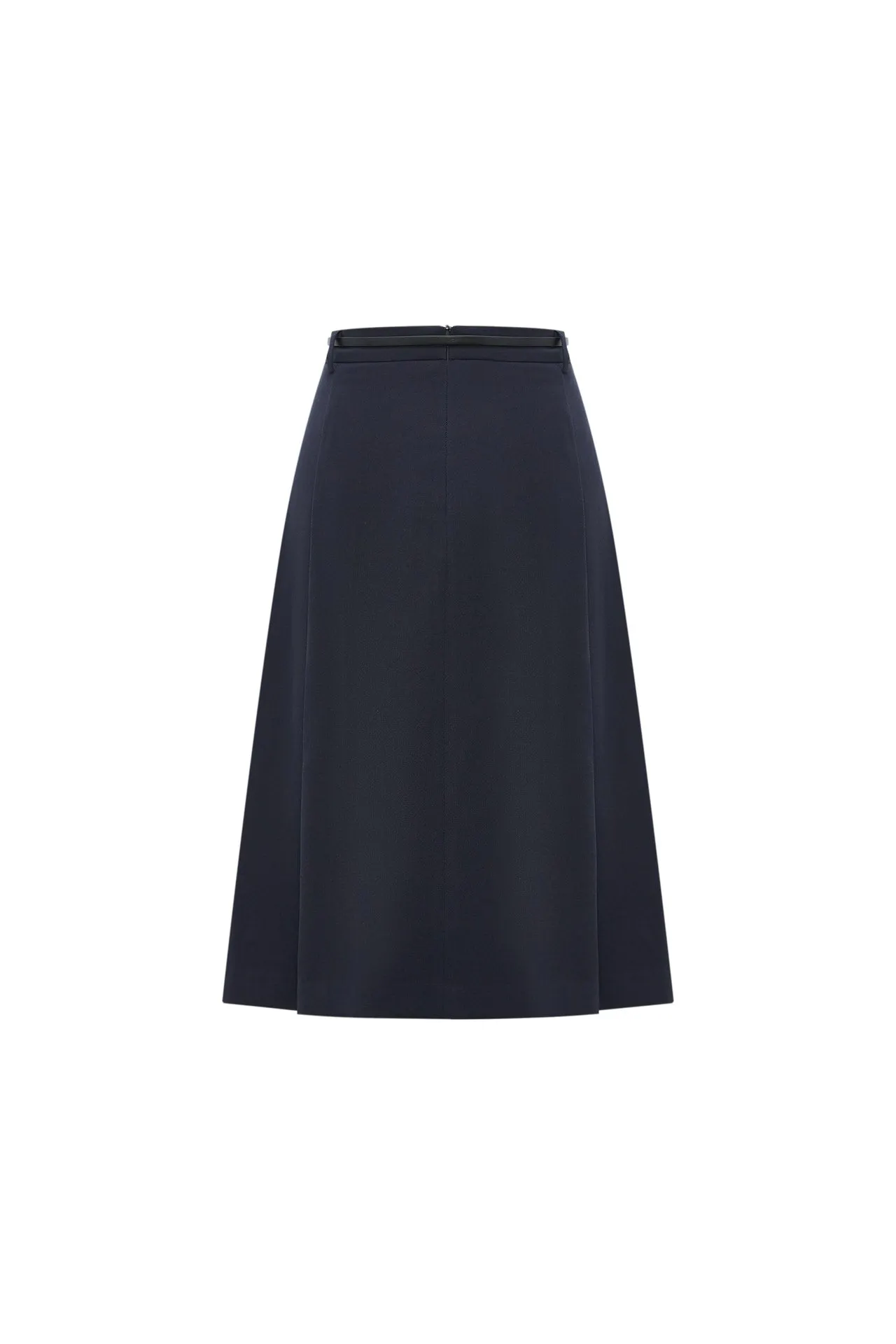 A-Line Midi Skirt