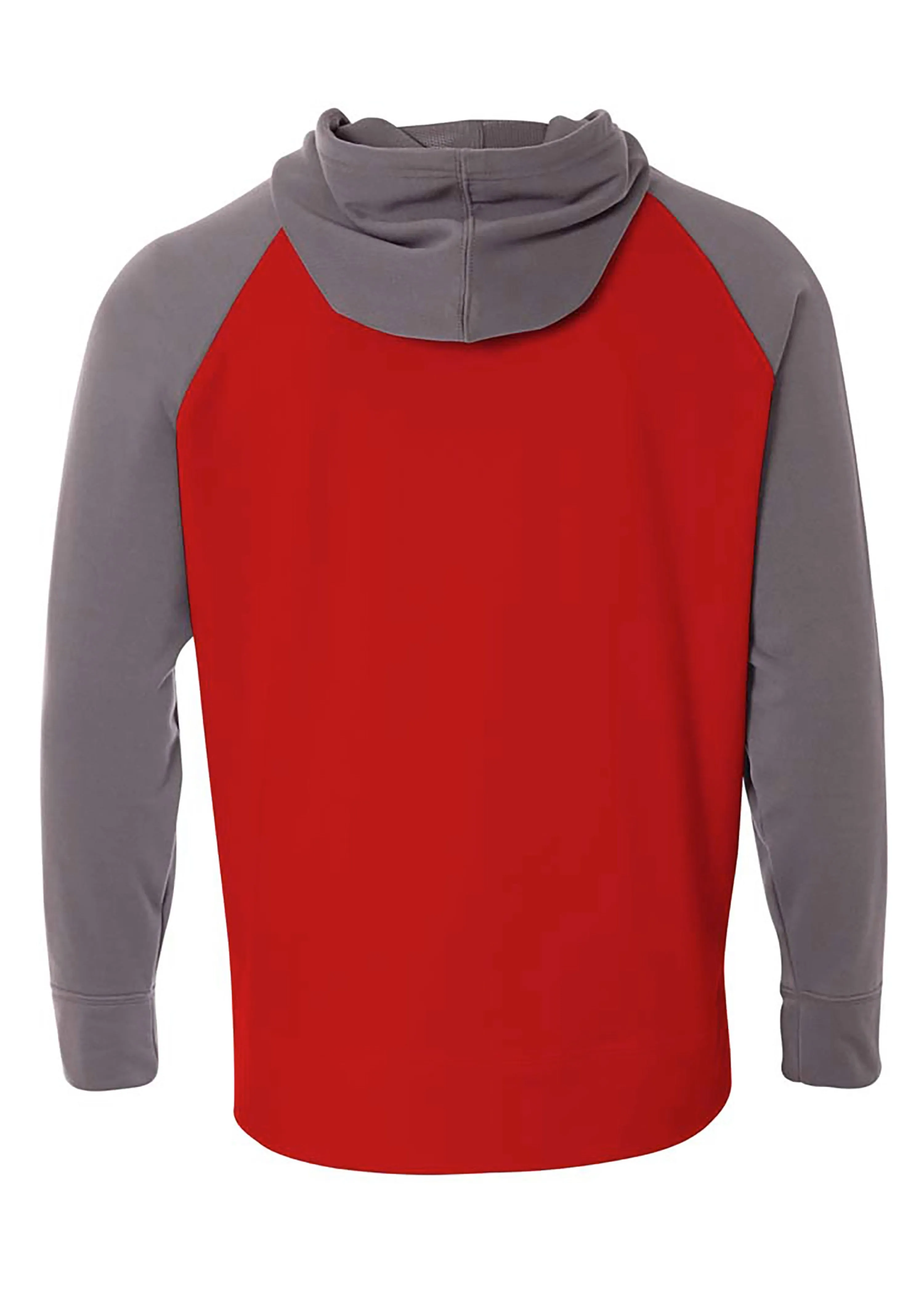 A4 Mens Color Block Tech Fleece Hoodie