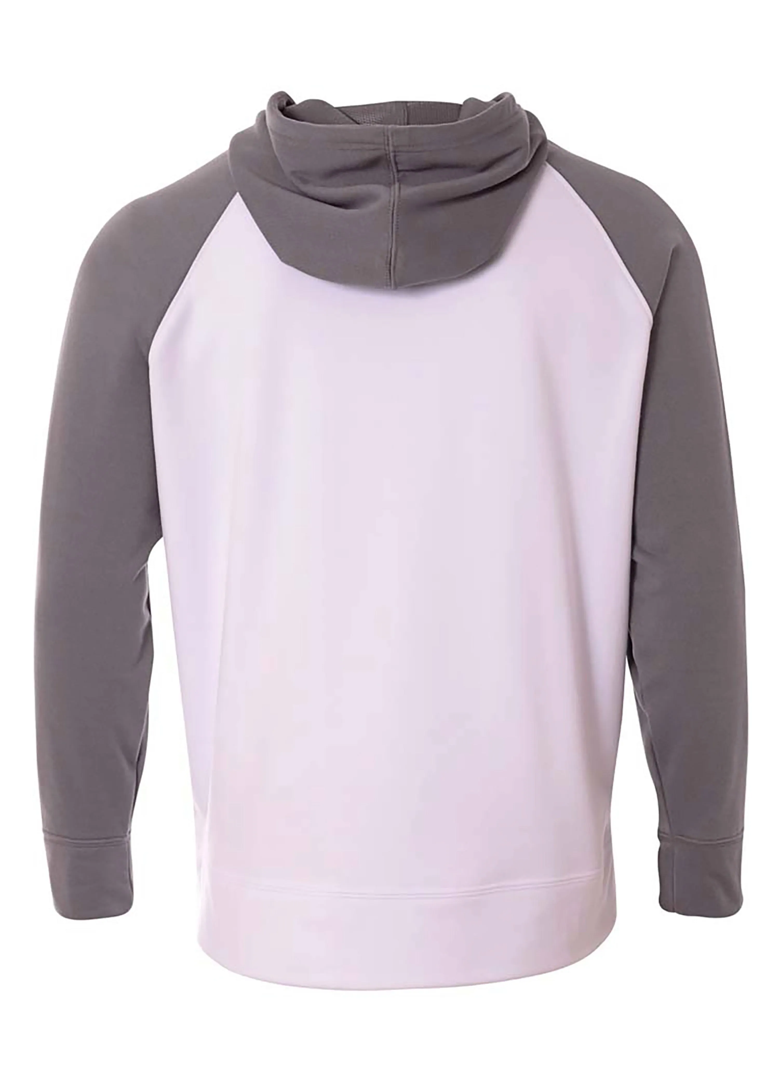 A4 Mens Color Block Tech Fleece Hoodie