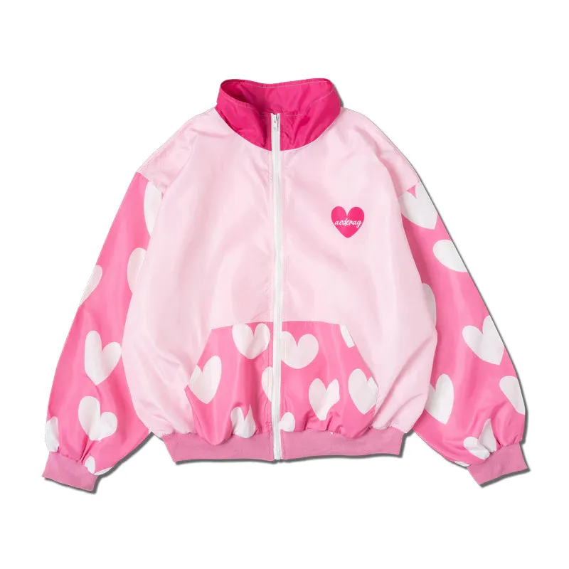 ACDC RAG Y2K love heart jacket