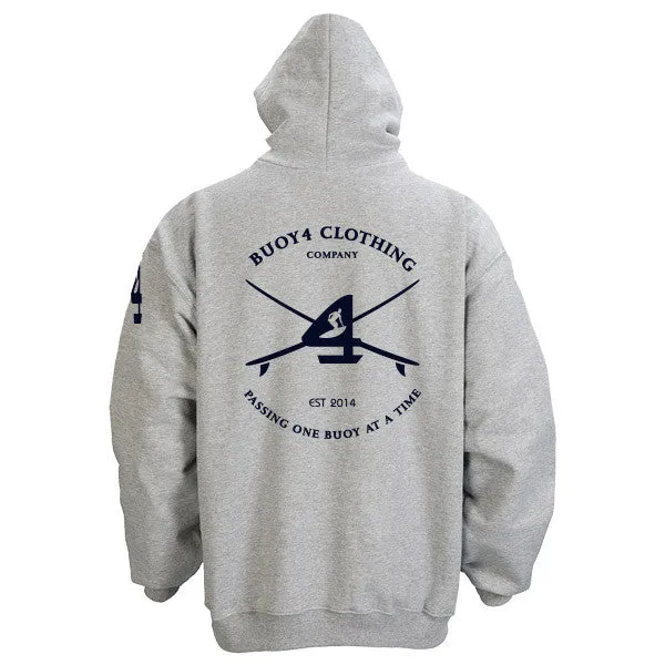 Adult Gray - Surfer "X" - Pullover