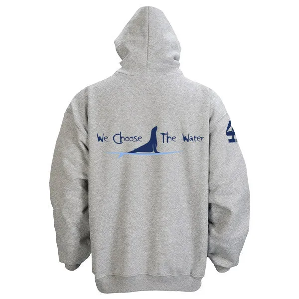 Adult Gray - We Choose The Water - Pullover