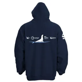 Adult Navy - We Choose The Water -  Pullover