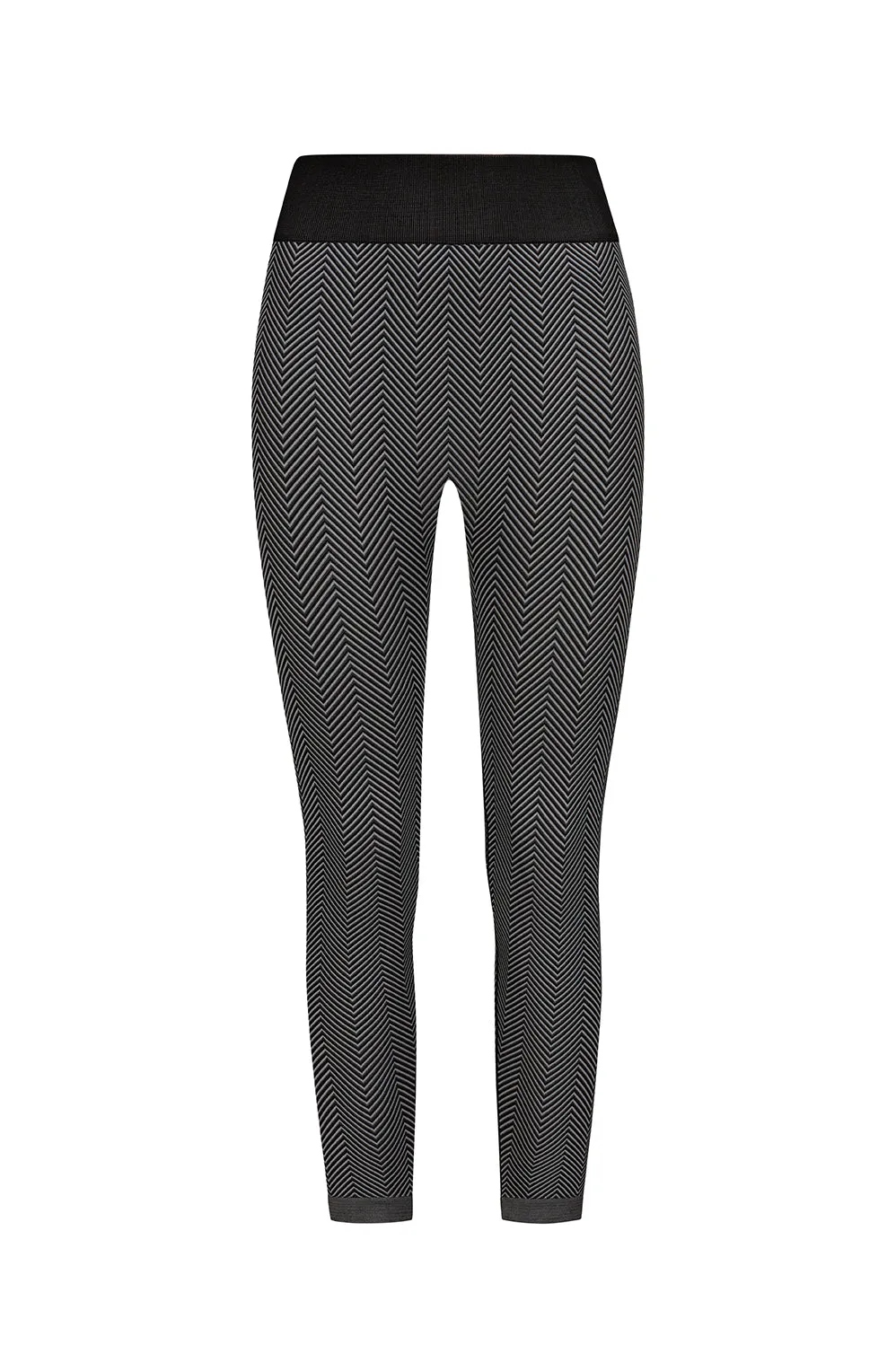 Amoena Liane Lymphoedema Leggings - Black/Grey