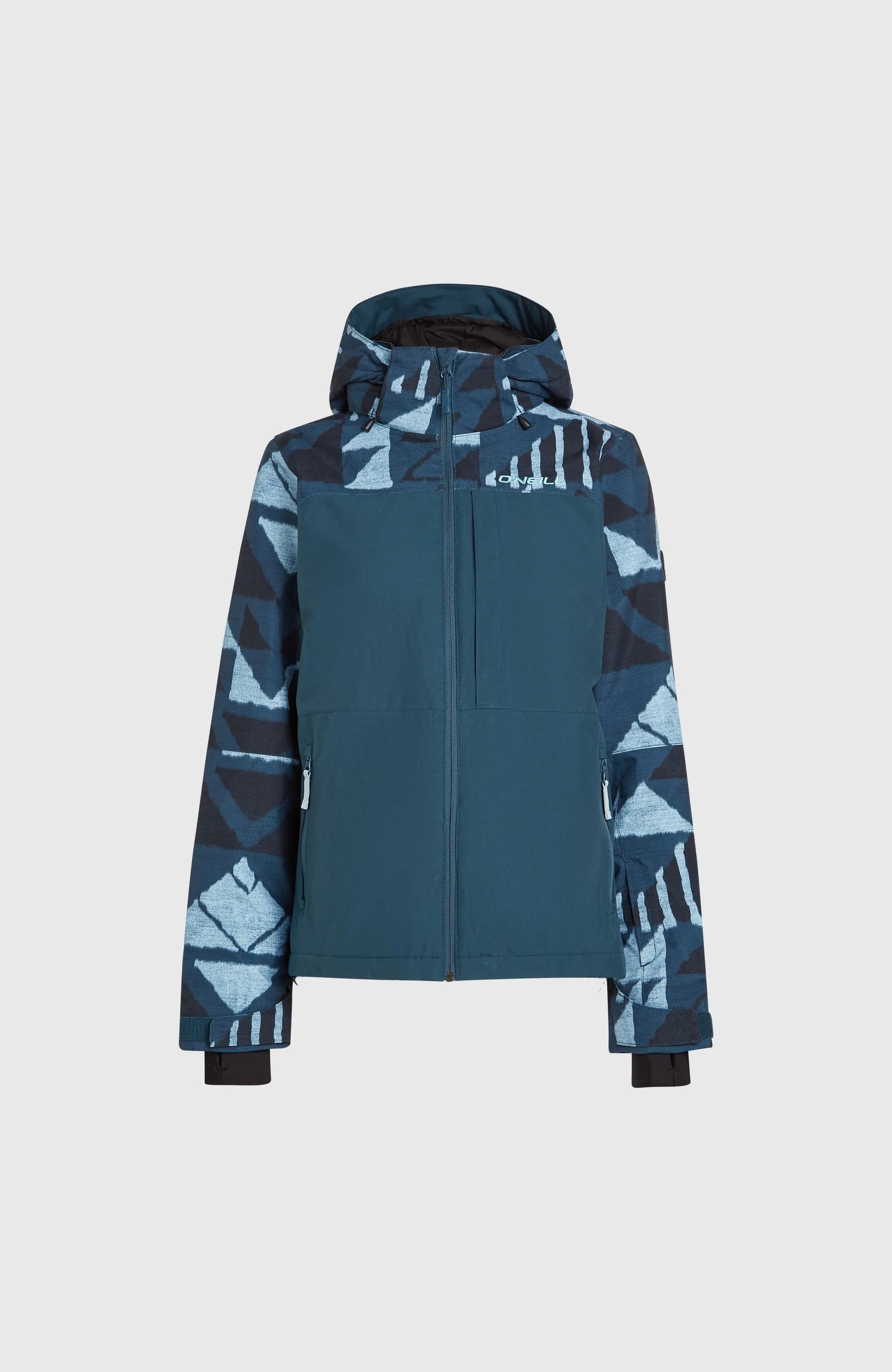 Aplite Plus Snow Jacket | Blue Triangle Ikat