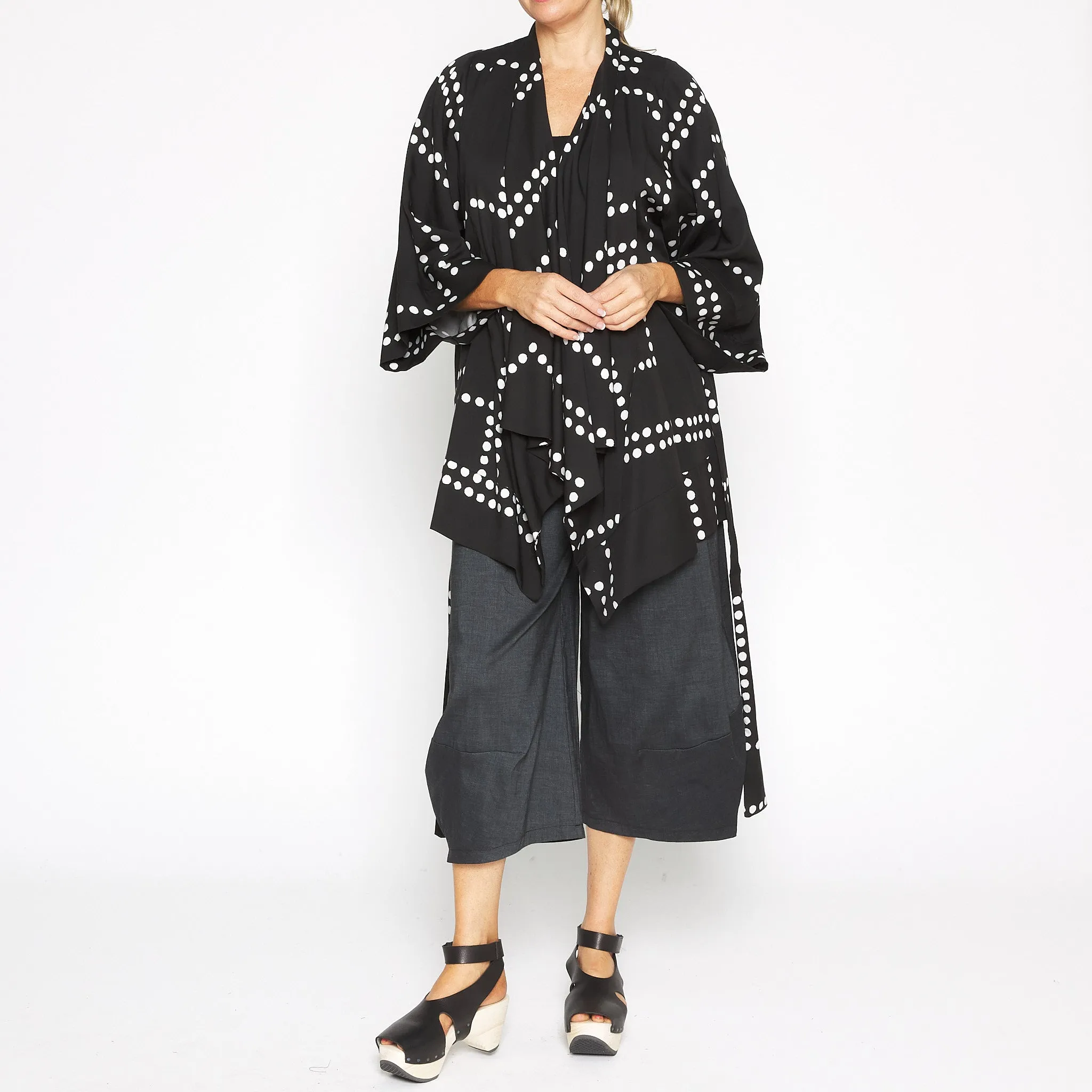 Arlie Dots & Squares Kimono