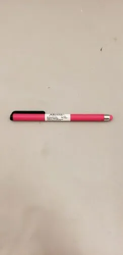 Atomic Micro Slim Pink Stylus for Smart Phone/Tablet w/Rubber Tip & Pocket Clip