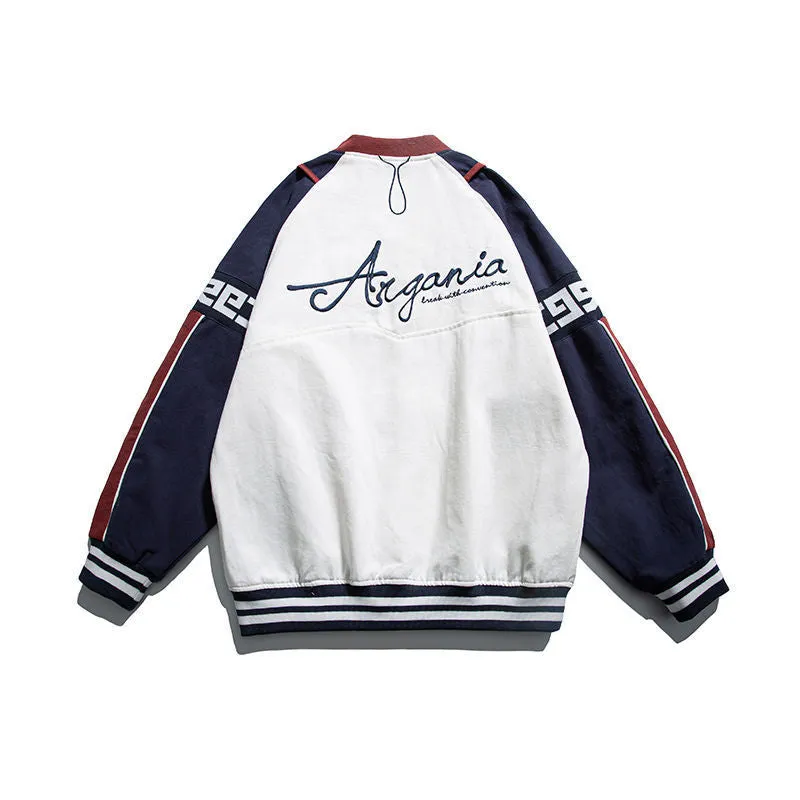 Baggy Jacket Baseball Jacket Spring and Autumn Loose Jacket