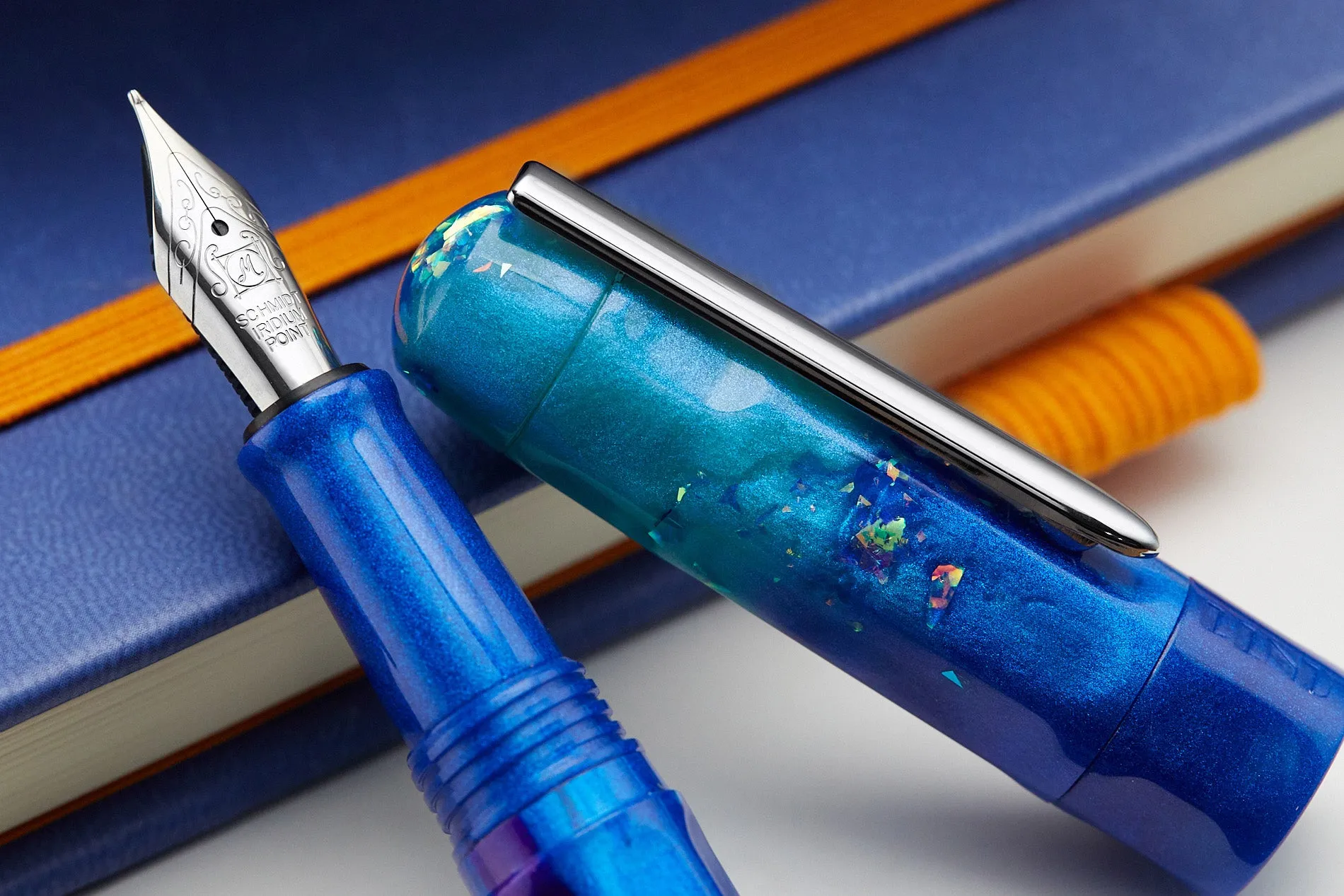 BENU Talisman Fountain Pen - Peacock Ore