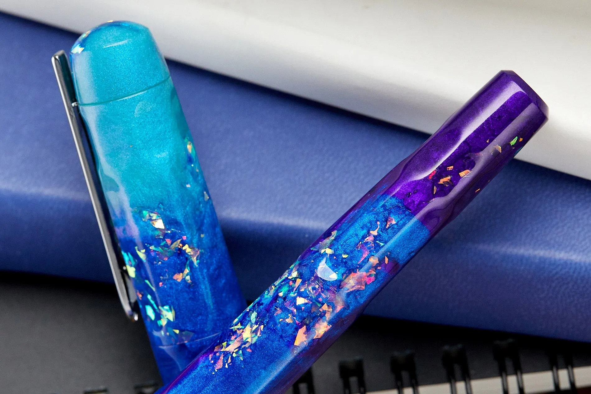 BENU Talisman Fountain Pen - Peacock Ore