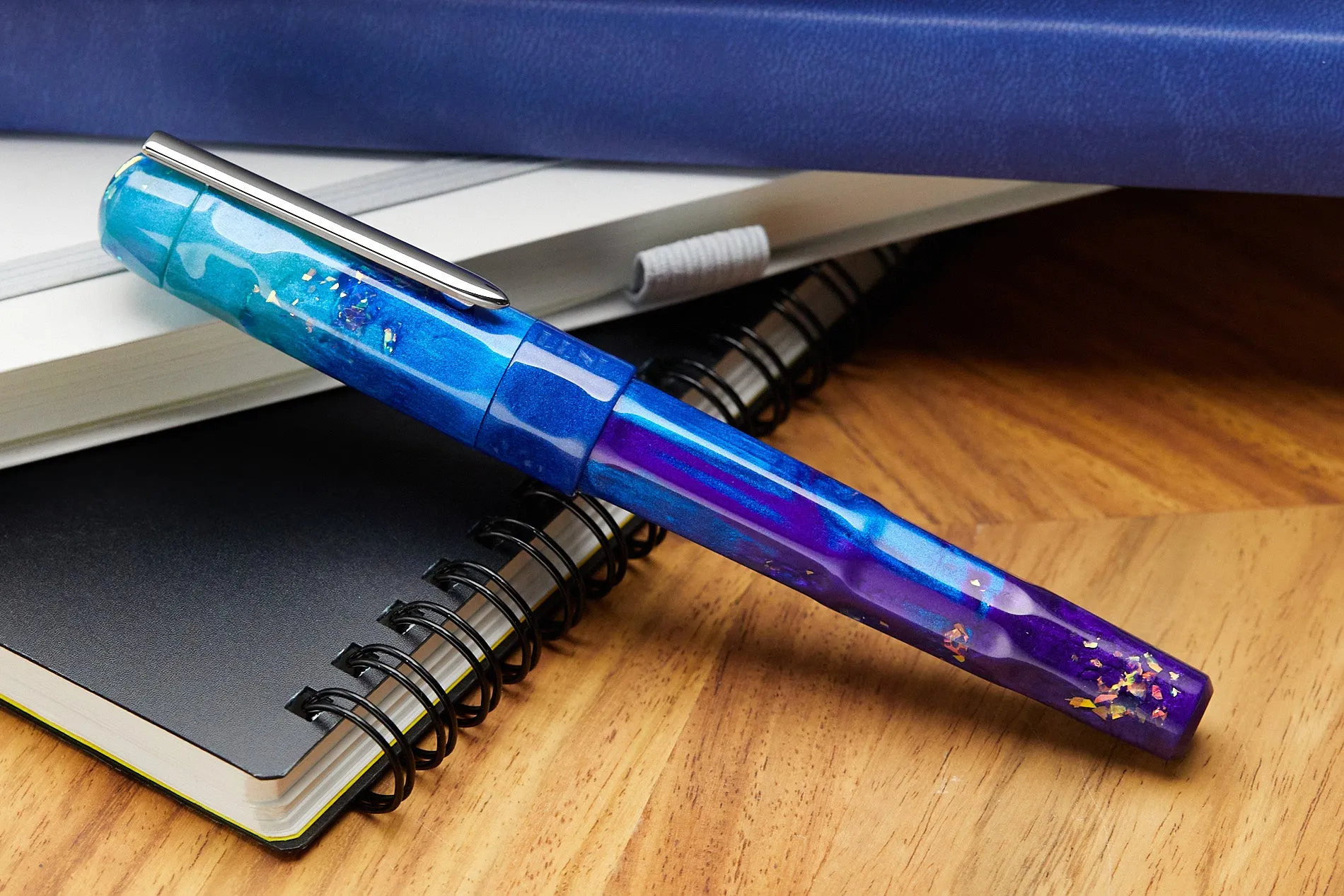 BENU Talisman Fountain Pen - Peacock Ore