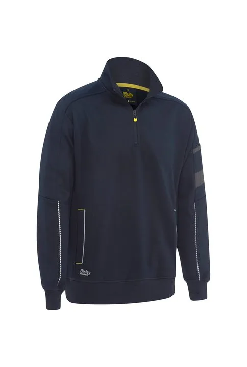 BK6924 Bisley 1/4 Zip Work Fleece Pullover