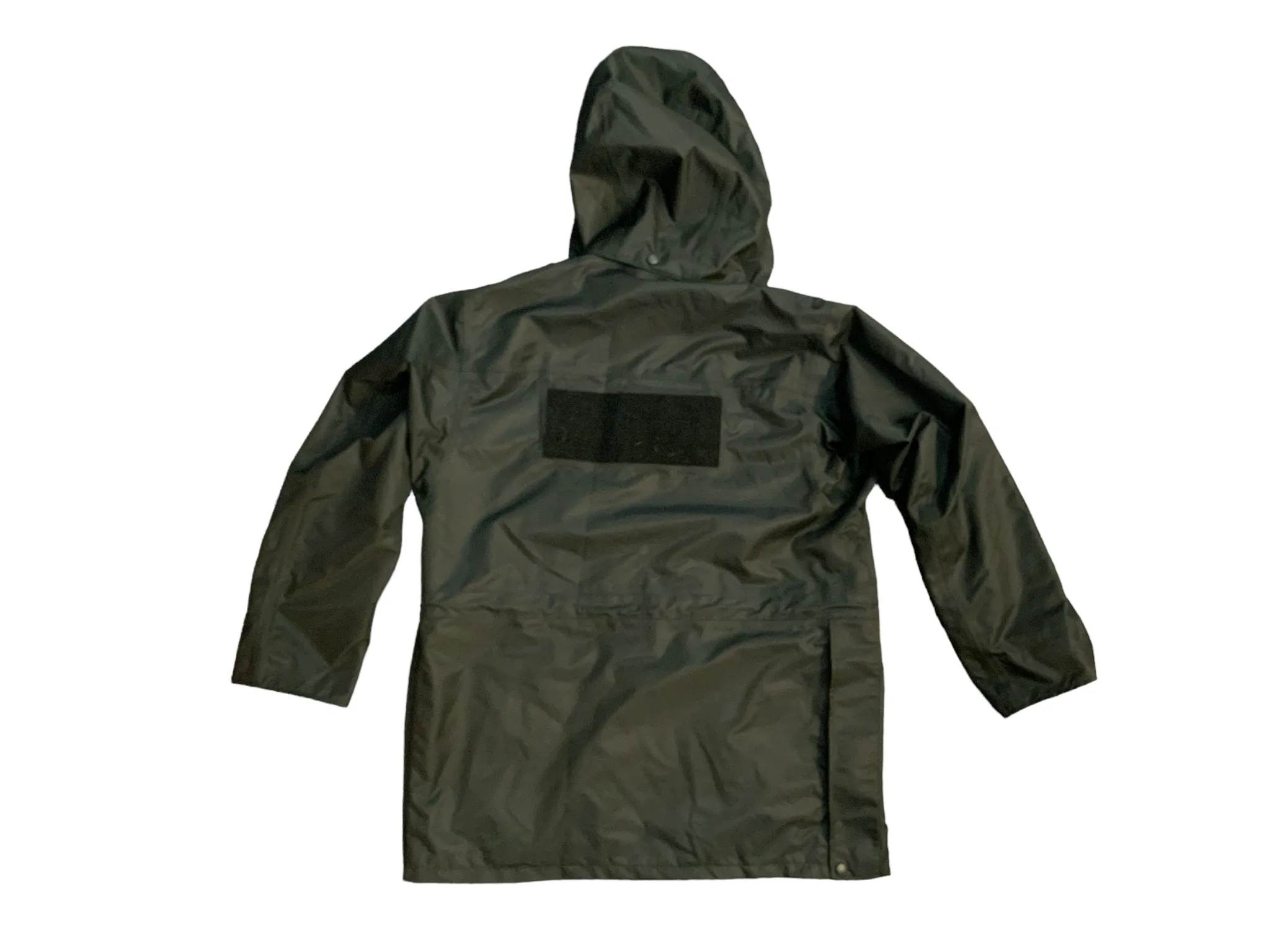 Black 3/4 Length Lightweight Waterproof Rain Coat BPC03B