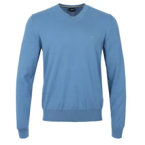 BOSS Pacello L Knitwear in Pastel Blue