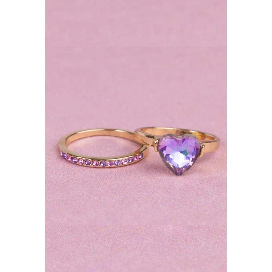 Boutique Chic Precious Purple Ring