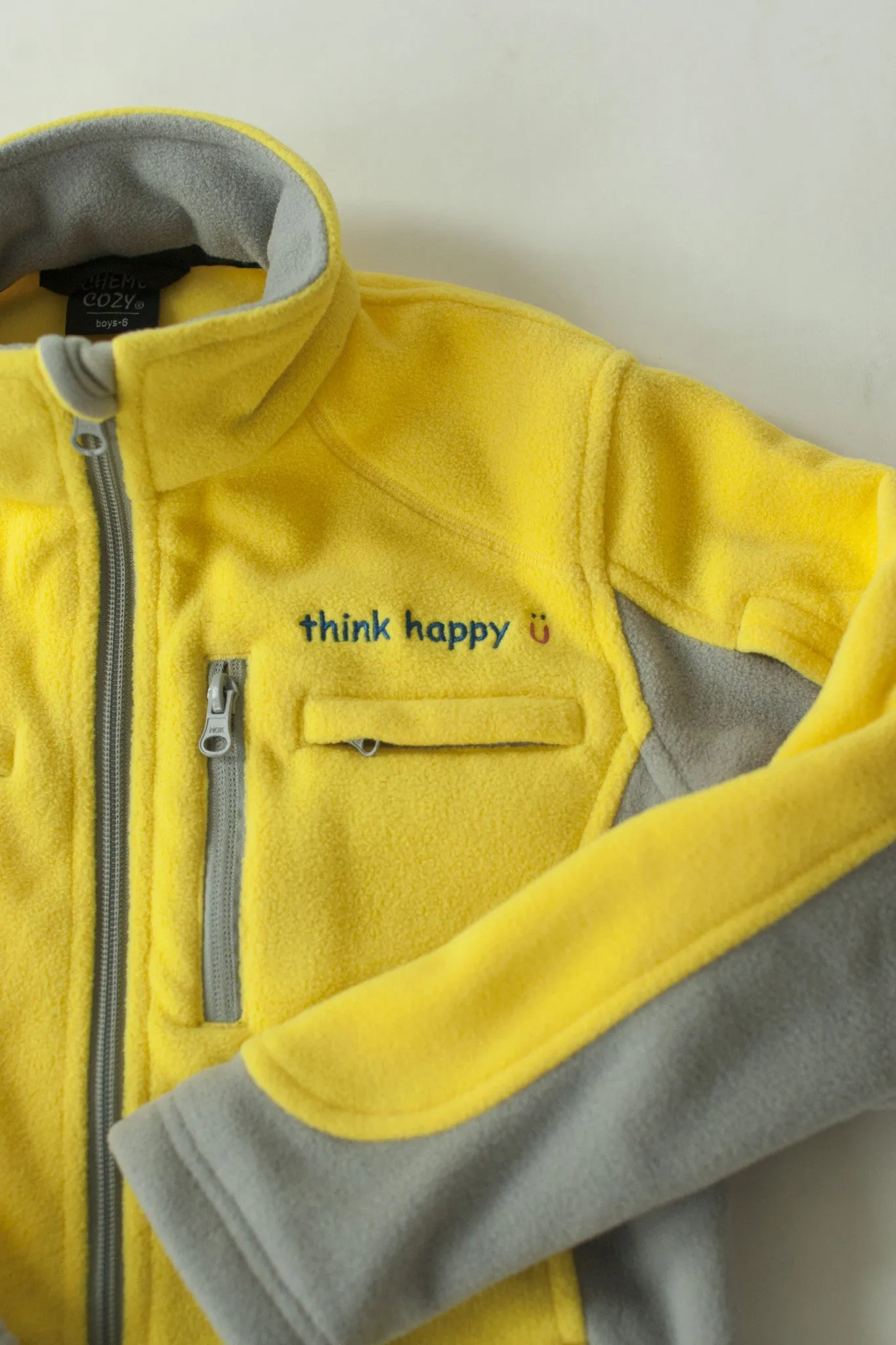 Boys' Fleece Jacket - Yellow