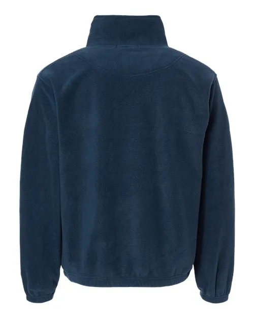 Burnside Polar Fleece Quarter-Zip Pullover