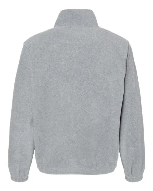 Burnside Polar Fleece Quarter-Zip Pullover