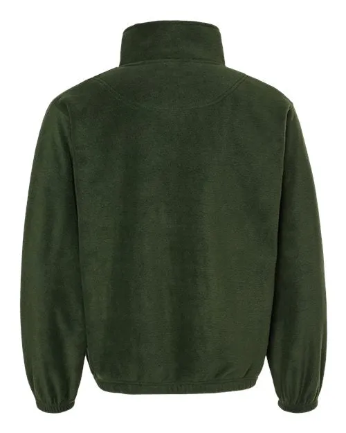 Burnside Polar Fleece Quarter-Zip Pullover