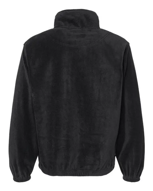 Burnside Polar Fleece Quarter-Zip Pullover