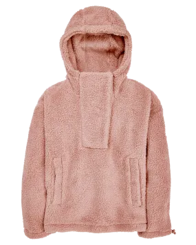 Burton Women's Lemma Fleece Pullover - Powder Blush