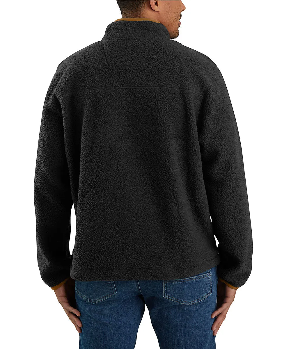 Carhartt Men's Fleece Pullover Jacket - Black