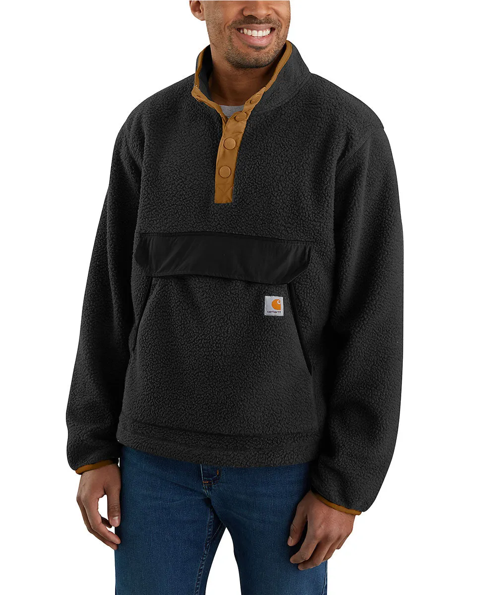 Carhartt Men's Fleece Pullover Jacket - Black