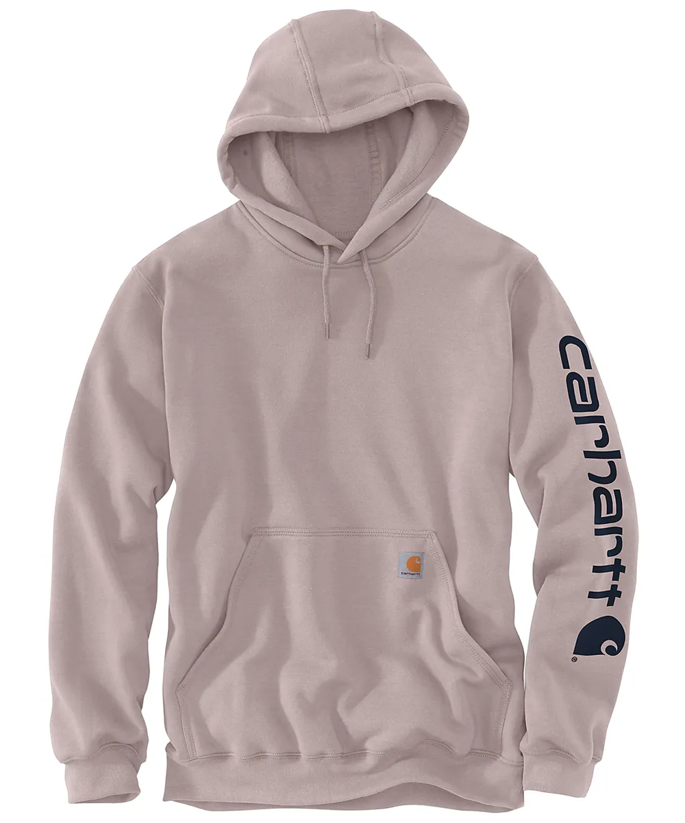 Carhartt Midweight Logo Hooded Sweatshirt - Mink