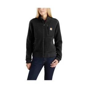 Carhartt Women's Sherpa Fleece Jacket - Black - ONLINE STORE CREDIT/EXCHANGE ONLY