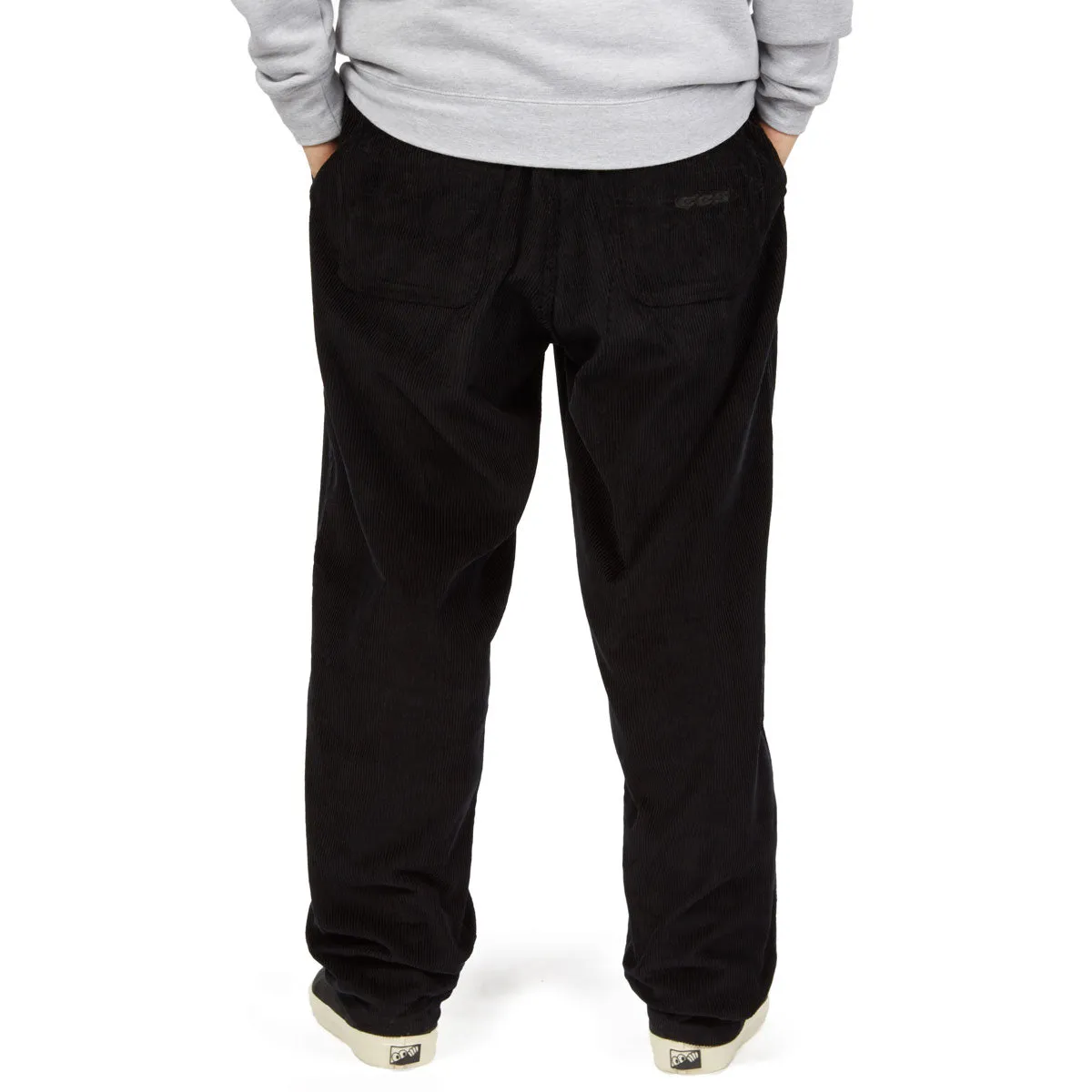 CCS Baggy Taper Corduroy Pants - Black