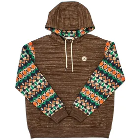 Children's Hooey Brown Aztec Hoodie #HH1192BR-Y