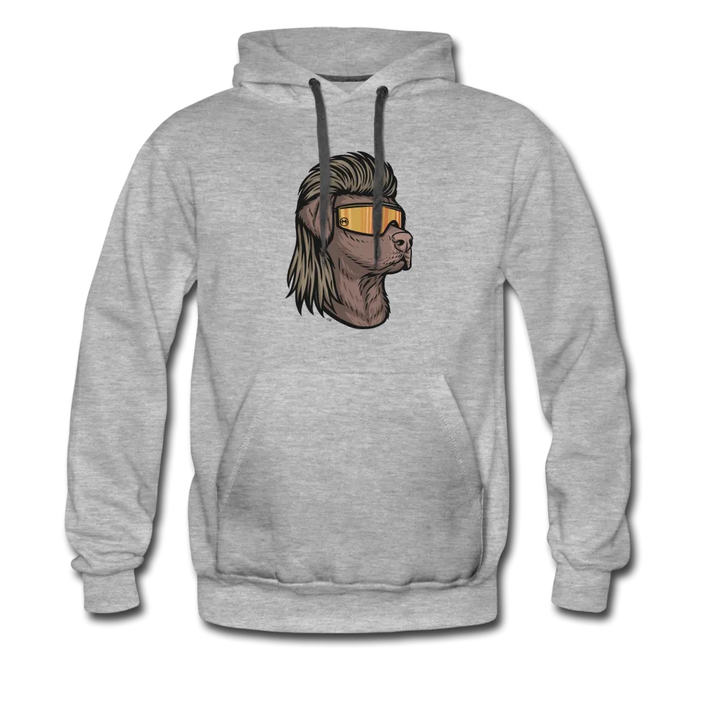 Chocolate Lab Mullet Premium Hoodie