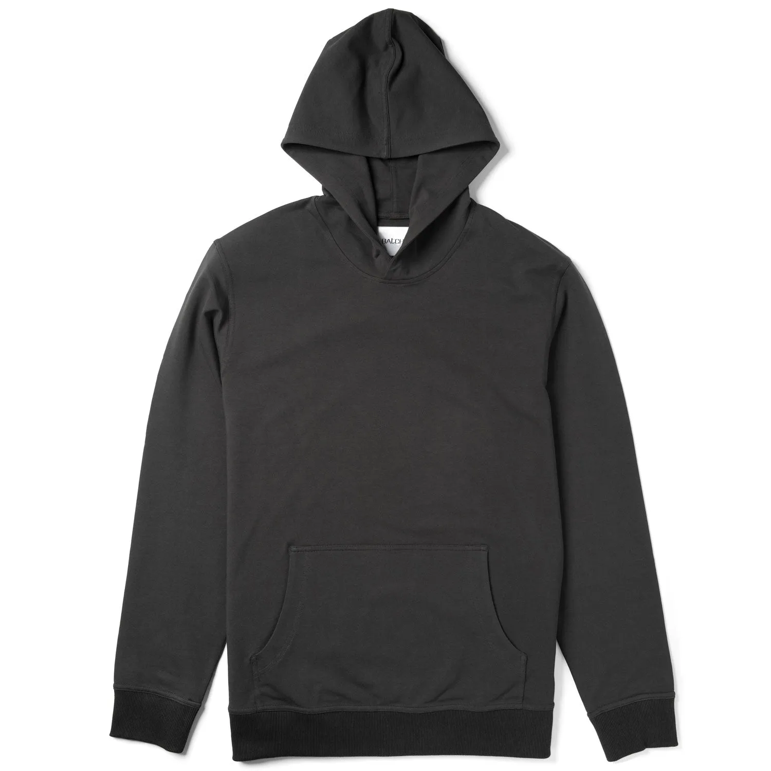 Classic Hoodie –  Slate Gray Cotton Terry