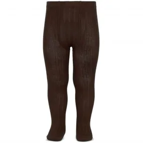 Cóndor Tights Rib Marron