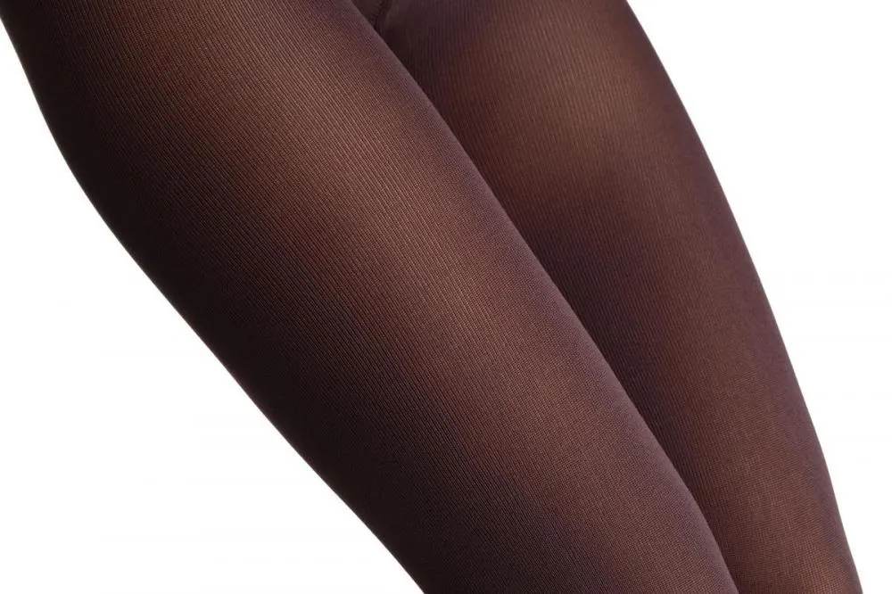 Dark Purple 120 Denier (Winter) Footless Tights