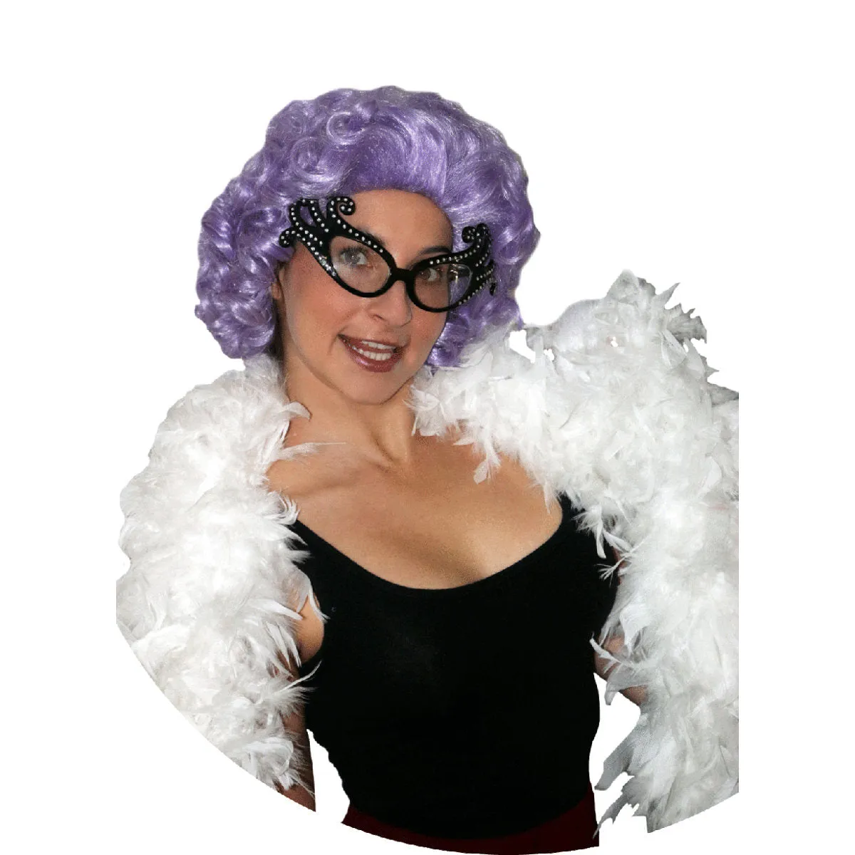 Deluxe Dame Edna Wig