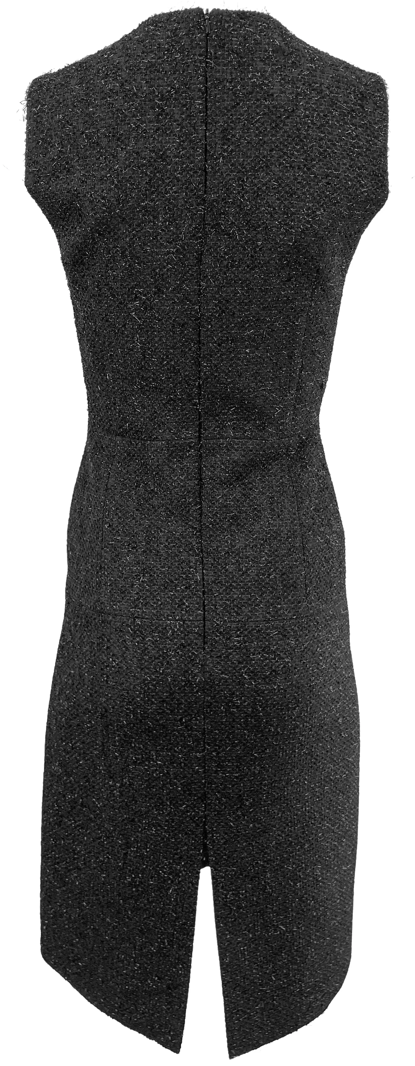 Dice Kayek Metallic Tweed Dress in Black