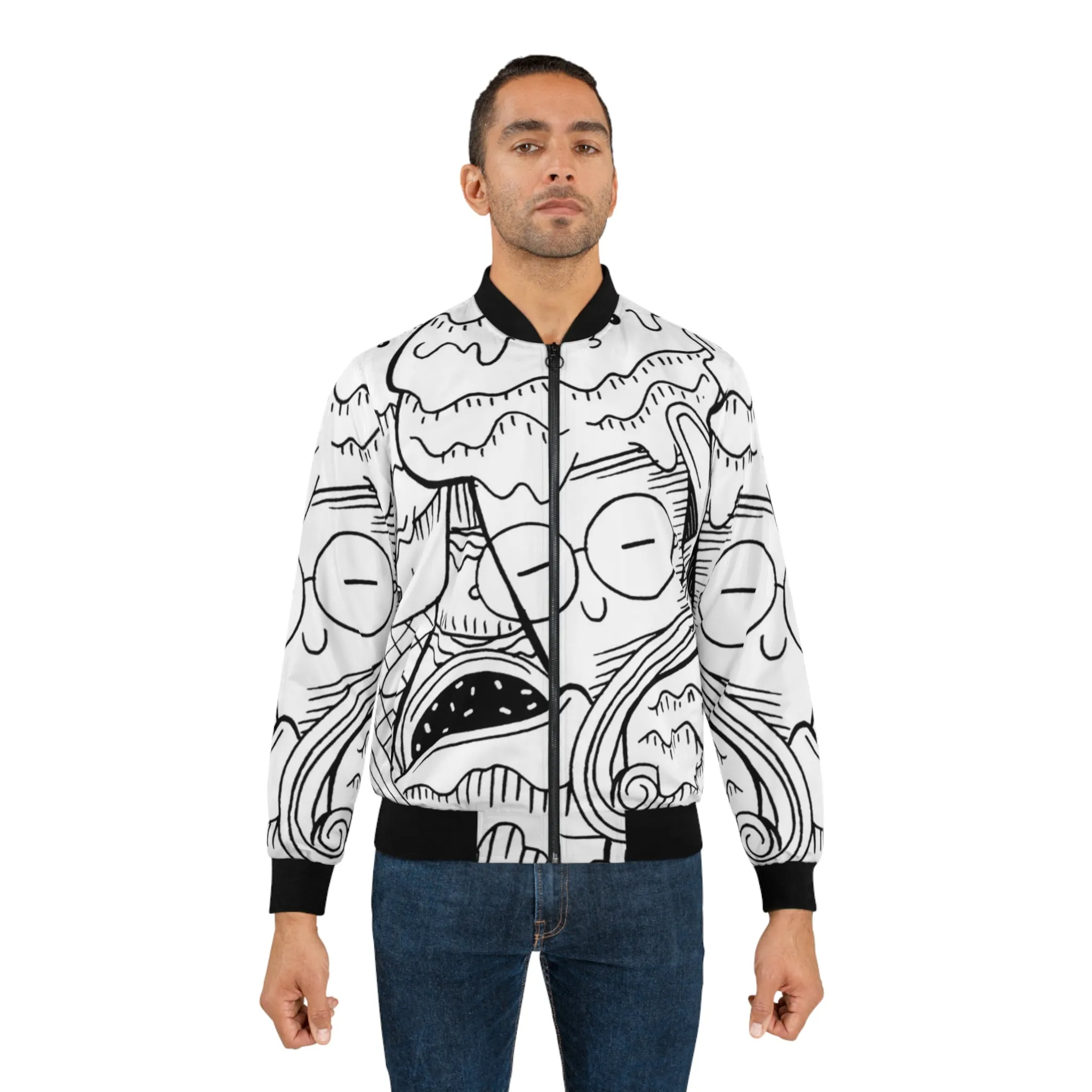 Doodle Icecream - Inovax Men's Bomber Jacket