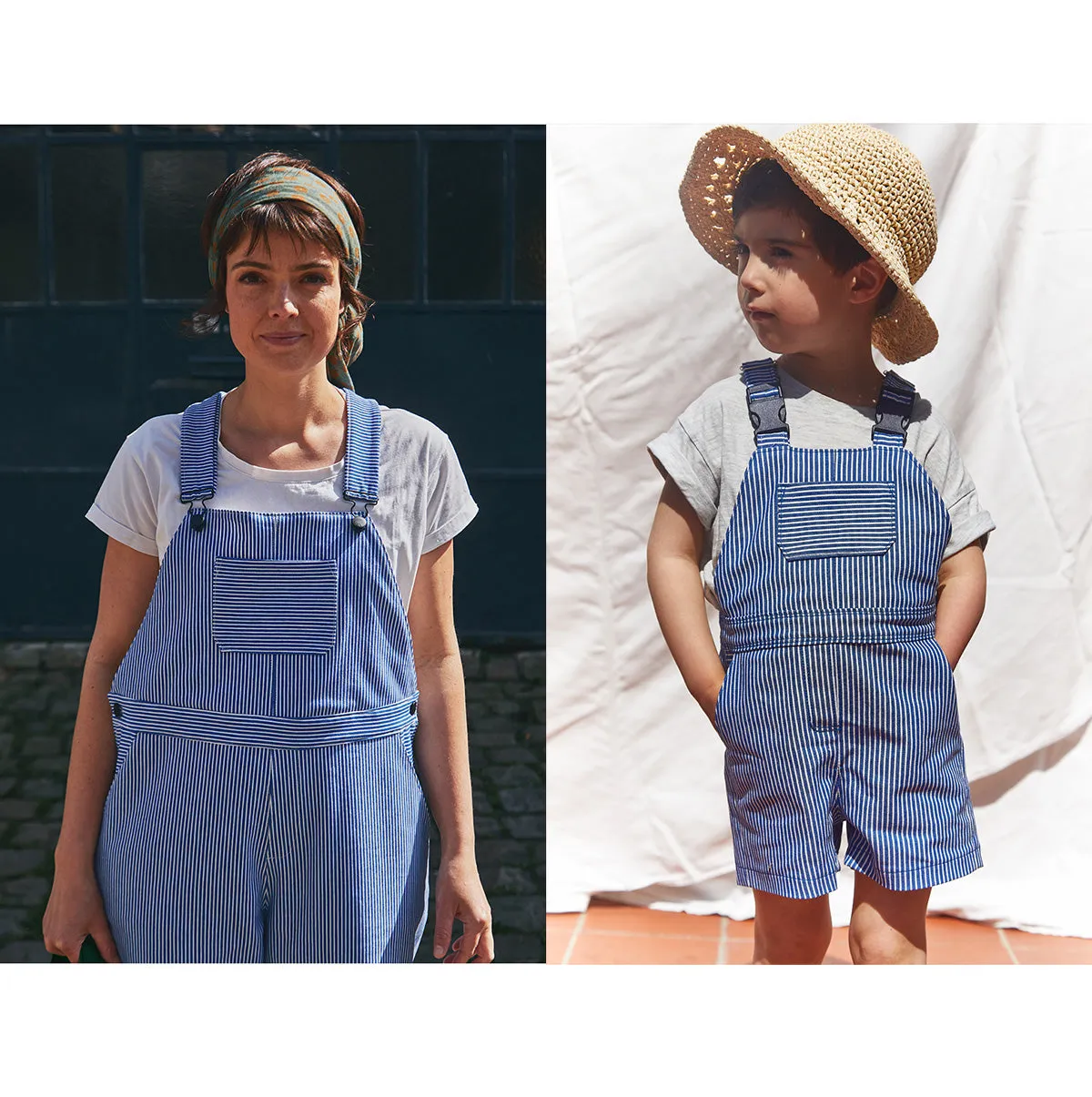 Duo LYON   LYON Kids Overalls - Paper Sewing Pattern