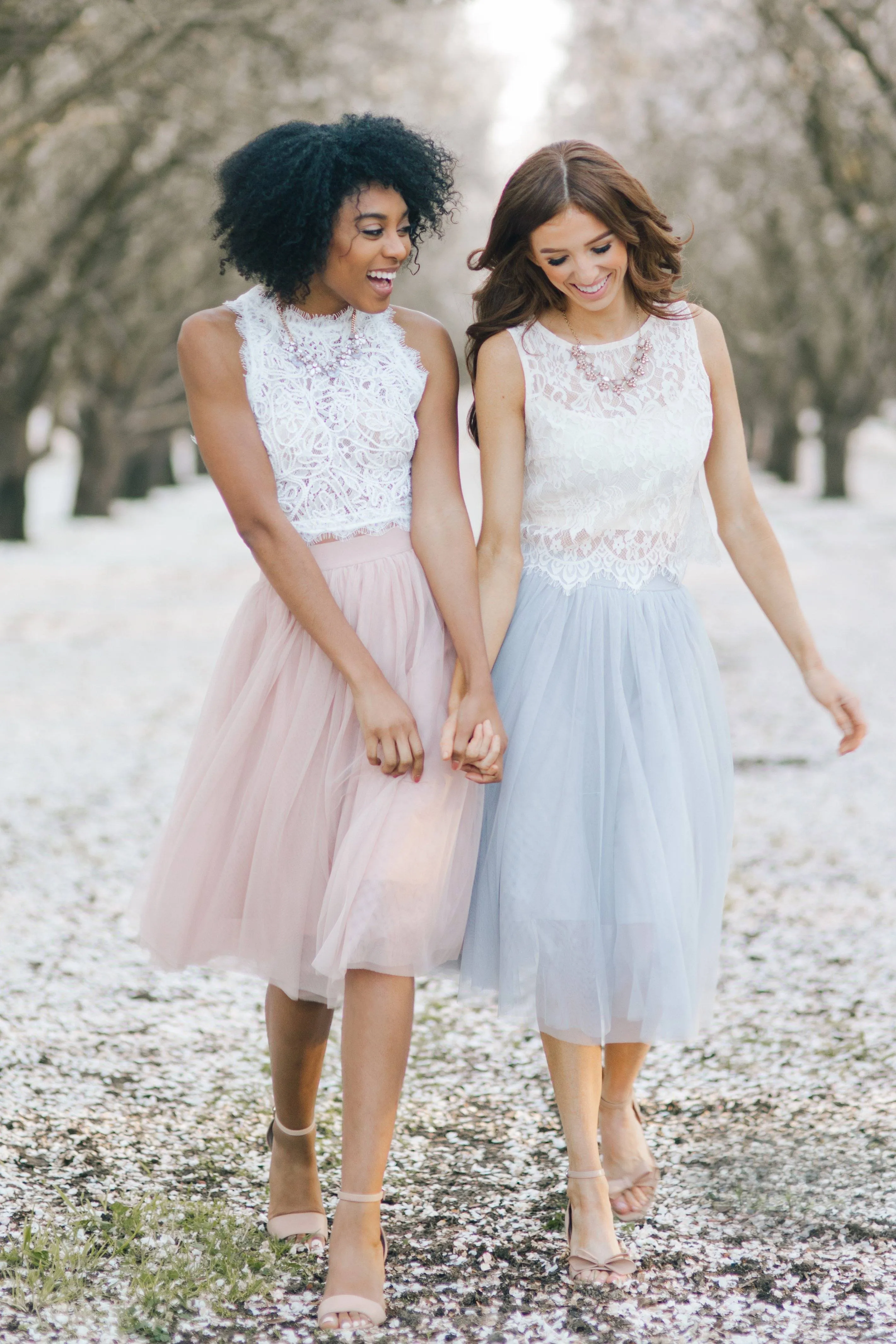 Eloise Tulle Midi Skirt