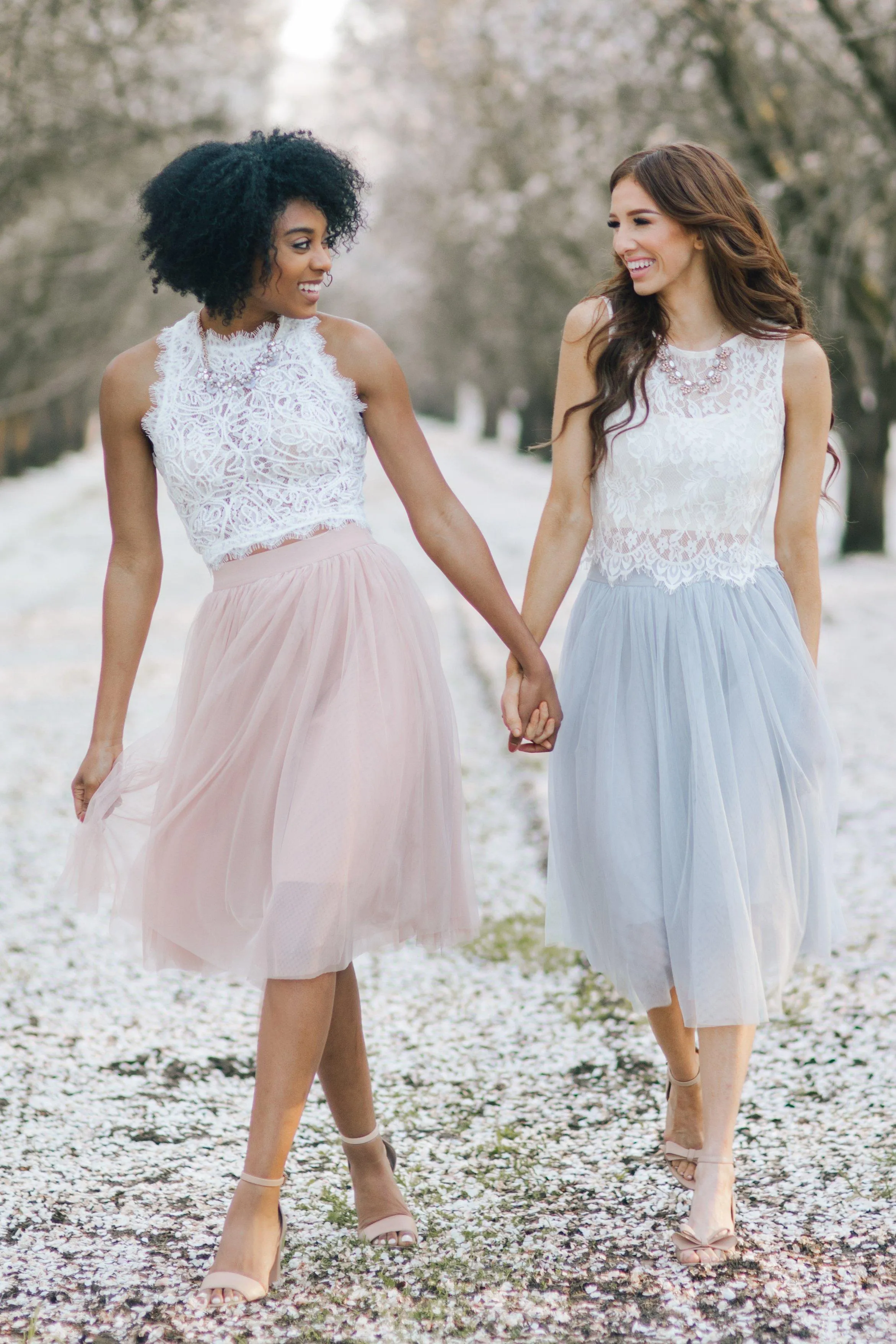 Eloise Tulle Midi Skirt