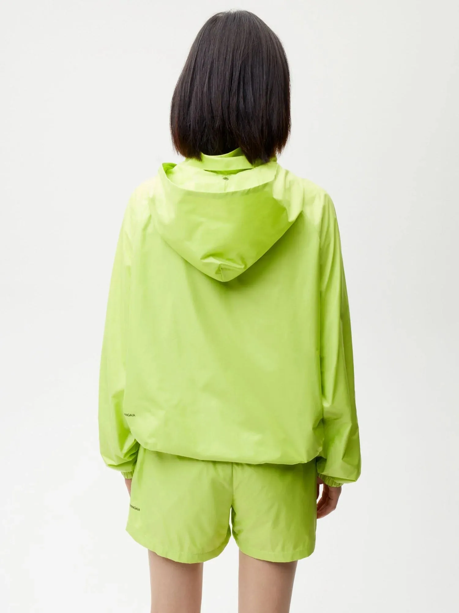 Enhanced Degradation Nylon Jacket—lime green