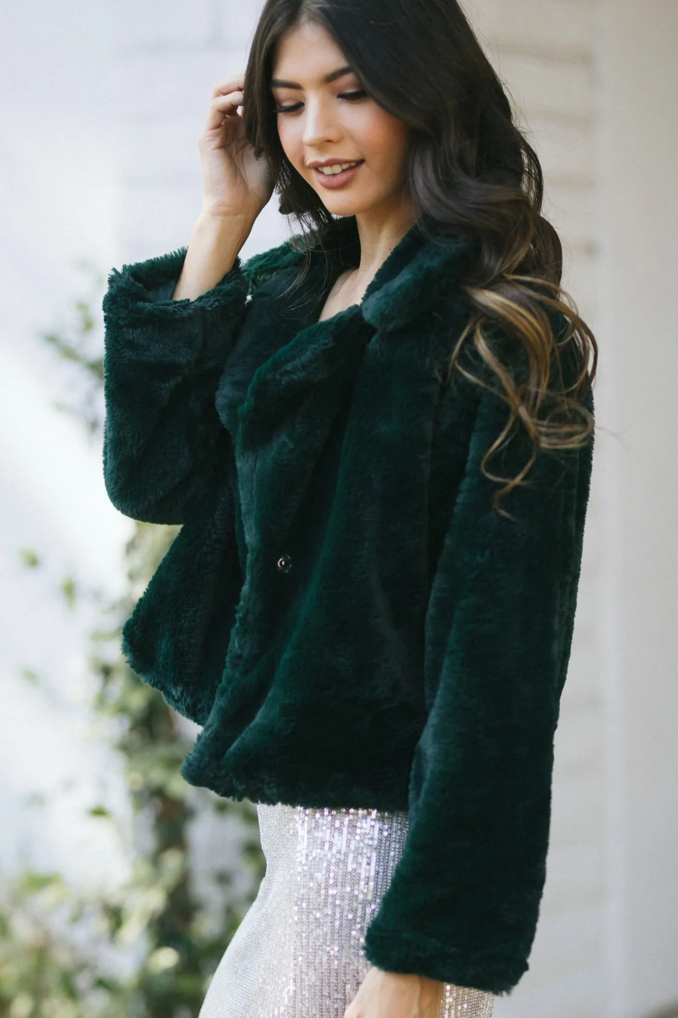 Evelyn Faux Fur Coat