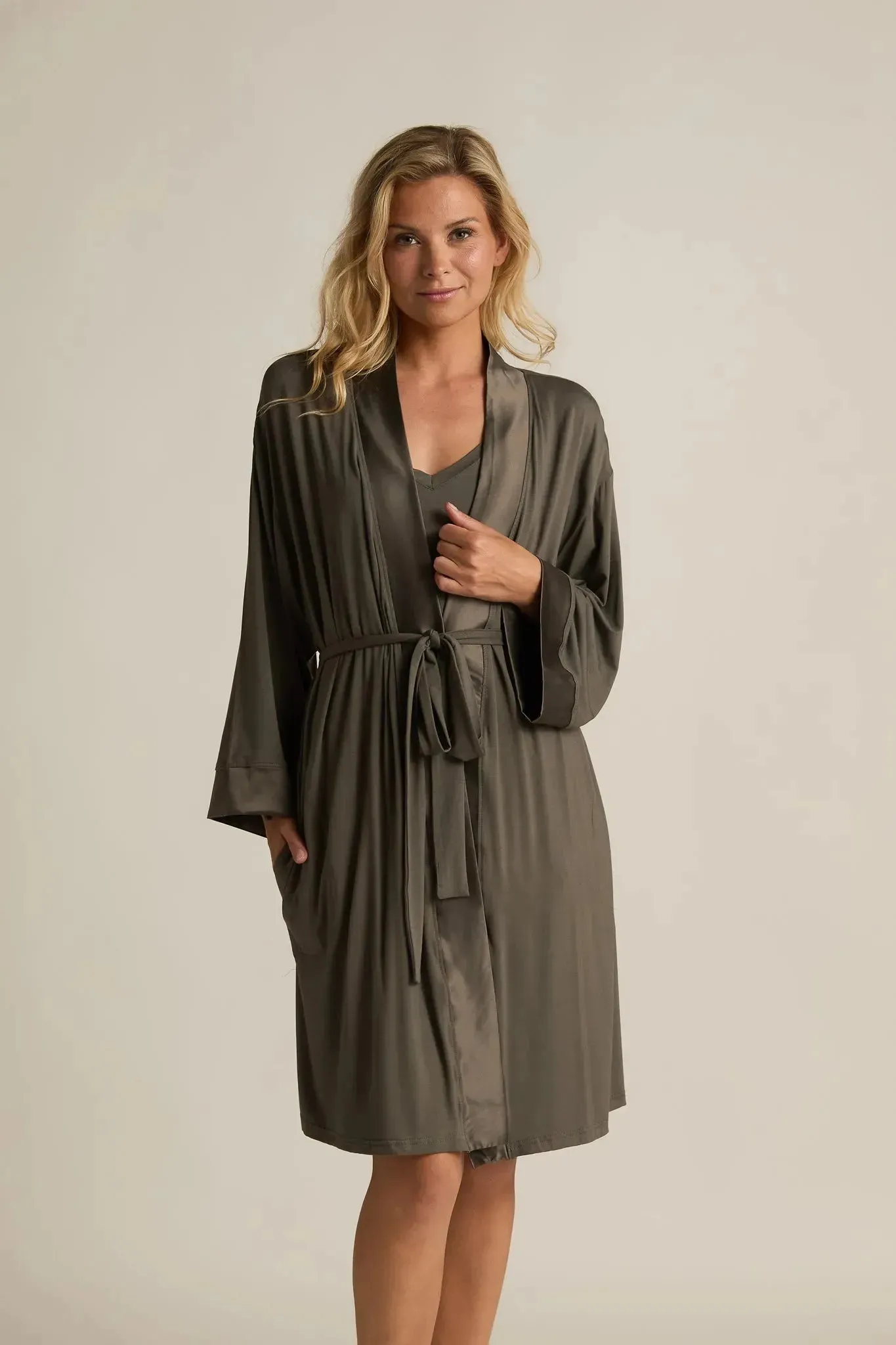 Faceplant Bamboo Kimono Robe