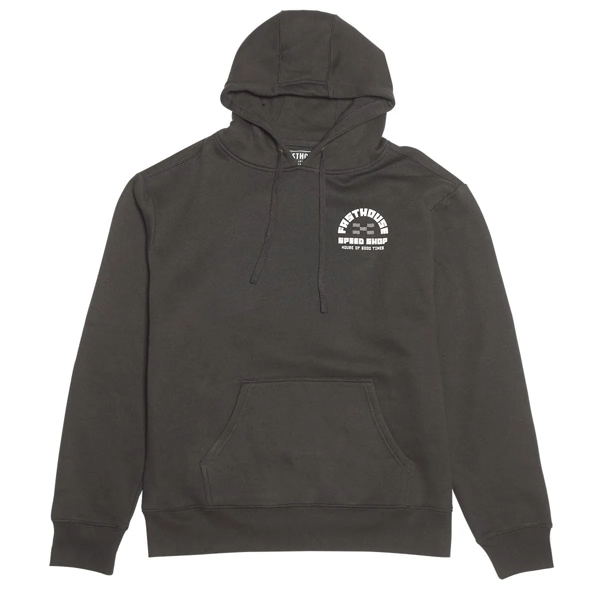 Fasthouse Iron Steed Hooded Pullover Black Medium