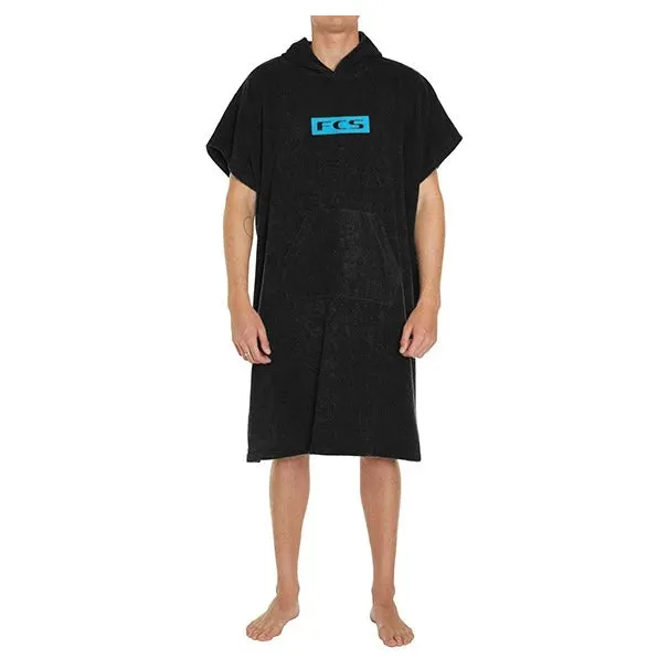 FCS Junior Towel Poncho - Black