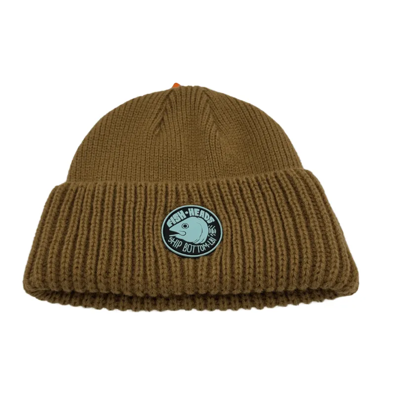 Fish Heads Tuna Skull Patch Beanie