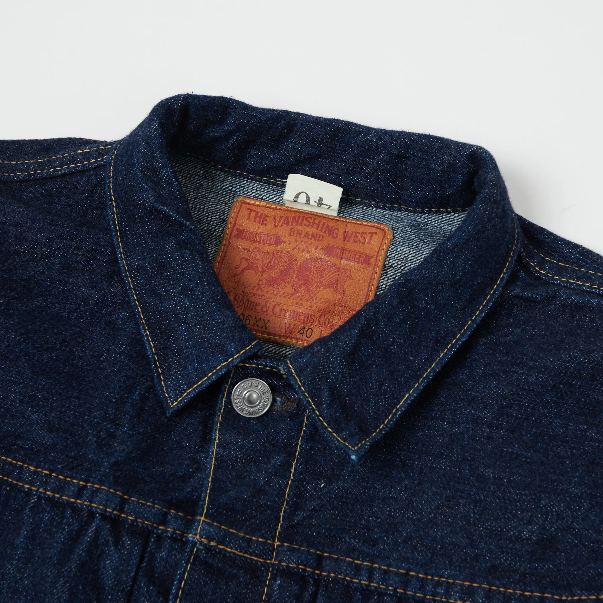 Freewheelers 506XX 'The Vanishing West' Type-I Denim Jacket - One Wash