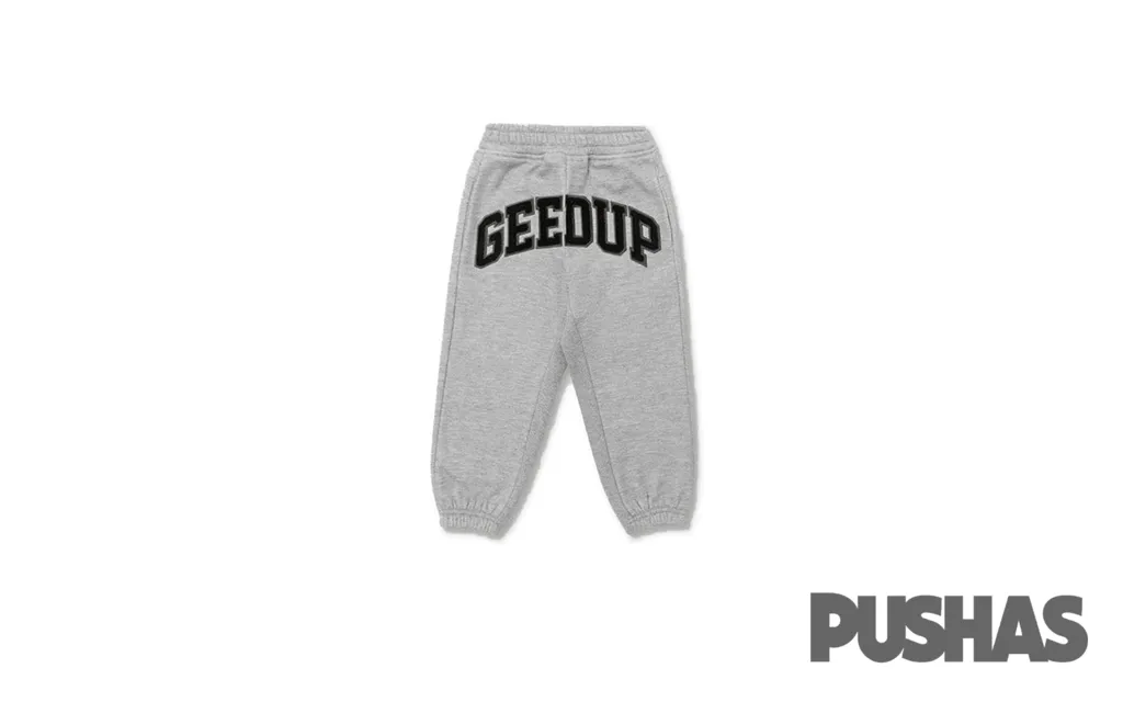 Geedup Team Logo Kids Tracksuit 'Grey/Black' (2023)